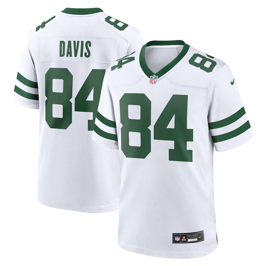 Men New York Jets #84 Corey Davis Nike White Legacy Player Game NFL Jersey